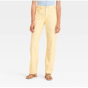 Universal Thread Women's Mid-Rise Baggy Jeans Classic 90's Vintage Straight Fit